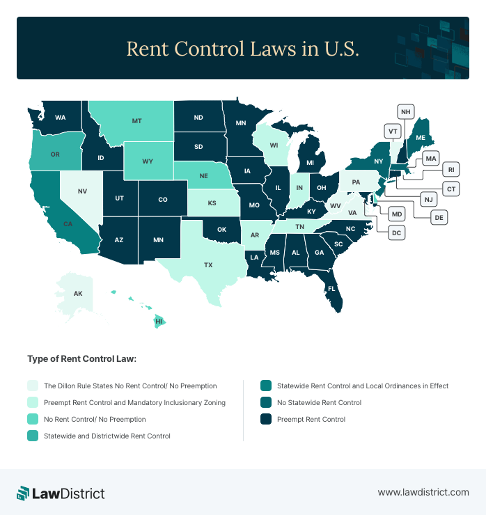Rent control laws in US