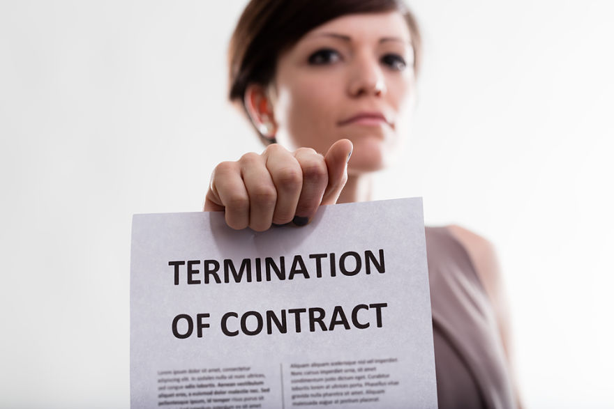 Reasons for Termination of a Contract
